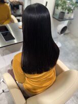 レヴリー(reverie)&nbsp;髪質改善ストレート艶髪ダークグレー30代40代