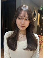 ボヌール 西宮北口(Bonheur)&nbsp;ベージュカラー+くびれ巻きで大人スタイル/西宮北口