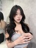 カット+韓国コテ巻きデジタルパーマ+選べる髪質改善トリートメント￥13980