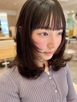 フリップビーアヴェダ(FLIP B AVEDA) 本八幡×ミディムレイヤー×艶髪×オーガニックカラー