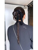 テテ ニコ(tete nico)&nbsp;【なりたりみ】hair set  参列ヘア ヘアセット