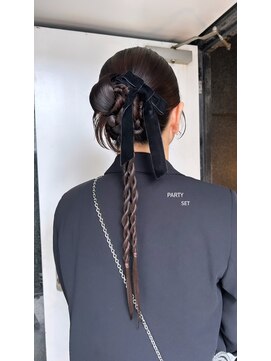 テテ ニコ(tete nico) 【なりたりみ】hair set  参列ヘア ヘアセット
