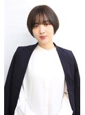 丸みショートボブ