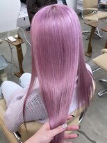プネル 渋谷(PUNEL)&nbsp;渋谷 ラベンダーピンク クールピンク　ロング/ ケアブリーチ２回