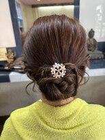 ヘッドショップパワープラス&nbsp;結婚式お呼ばれヘアセット♪