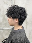 無造作パーマ