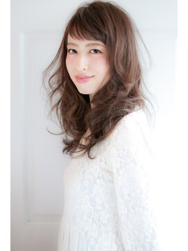 エイト ヘアサロン 渋谷本店(EIGHT) 眉上バング×sexyウェーブ/Mii