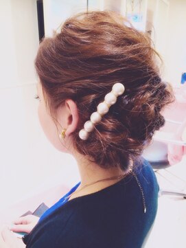 ベック(BECK) 大人かわいいアレンジスタイル◇上新庄美容室BECK◇