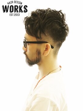 メンズ刈り上げトラッドヘアースタイル L ワークス ヘアデザイン Works Hair Design のヘア カタログ ホットペッパービューティー