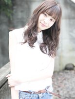 カモン(CAMON) 【CAMON.】柔らかカラーのセミロング