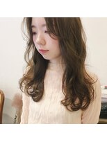 マウロア(MAULOA)&nbsp;“重軽ロング ルルバング リラックスカール”鈴木ちさと