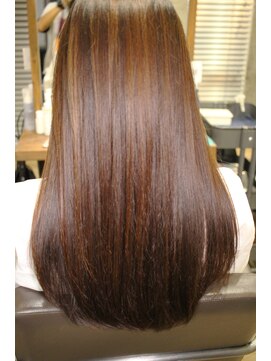 ソア フォー ヘアー(Soi for hair) 思わず触りたくなる 髪質改善 うるツヤストレートロング