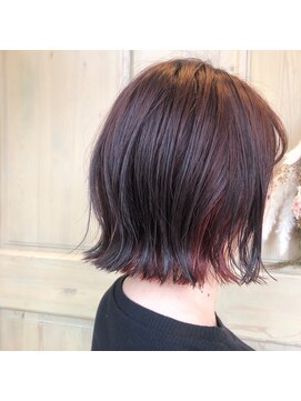 トコラソ 柏店(tocolaso) ボルドーミニボブ