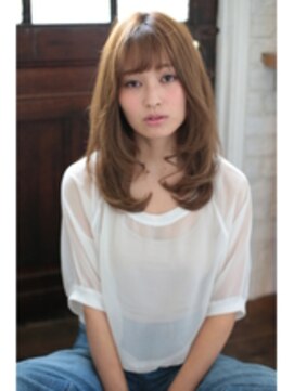 キャンパス(CANPUS) ゆるふわナチュラルシースルーバング　【藤枝/藤枝駅】