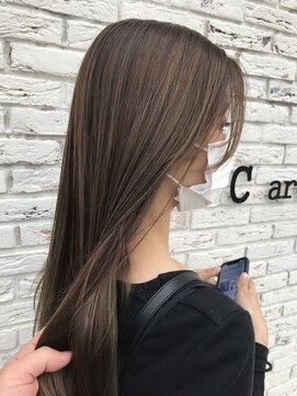 ナオシ エリアツー 北大和店(nao c area2) ツヤサラハイライトに髪質改善トリートメントを