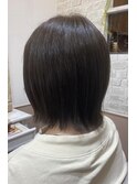 切りっぱなしボブ