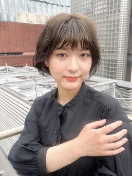 マイラ 銀座(myla) 【佐伯】パーマで作るエアリーボブ