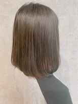 シックス ヘア ワーク ショップ(No.06 Hair Work Shop)&nbsp;伸ばしかけボブ ＋ アッシュグレージュ