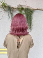 カノンヘアー(Kanon hair) ハイトーンピンク！