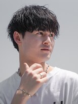 クロムトウキョウ ザ バーバー 新宿本店(CHROM TOKYO the Barber)&nbsp;ツーブロックマッシュナチュラルニュアンスパーマ