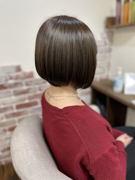 ルフレ 新宿本店1st(Reflet) 《前下がりボブ》#新宿#新宿三丁目#髪質改善