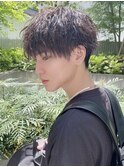 Hide ツイストスパイラルパーマ マッシュ メンズ ツイスパ