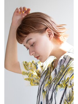 クシュ 所沢西口プロぺ通り(kusyu... ) 切りっぱなしボブ×エアリーロング×美髪×ピンクブラウン×所沢