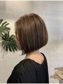前下がりボブ