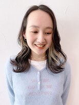 アイティー バイ アルバム 浦和店(IT by ALBUM)&nbsp;ラフカール_チェリーブラウンフェミニンロング_8643