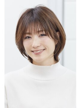 ミチオ ノザワ ヘアサロン ギンザ(Michio Nozawa HAIR SALON Ginza) 纏まるミディアムレイヤーボブ