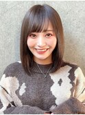 石塚／小顔かわいいナチュラルレイヤーボブ10代20代韓国ヘア新宿