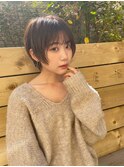 大人可愛いショートボブマッシュ☆