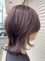 ヘアーエヌプラス (HAIR N+) マット系透明感カラー＊ブリーチ無し　セミショート