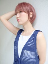 ブゾン(buZon)&nbsp;【buZonブゾン】ショートボブ×ビンクベージュカラー