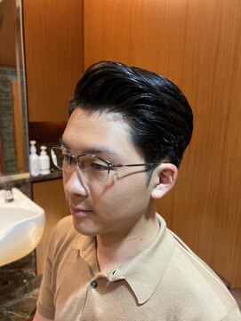 ヘアモード キクチ 銀座店 銀座　理容室　大人シチサン