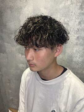 サイファー 心斎橋(CIPHER.) メッシュパーマ3