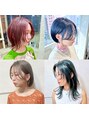 ランプ ヘアー(lamp hair)&nbsp;顔周りのデザインカット