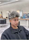 ツイスト×ホワイトハイライト×ジェットモヒカン