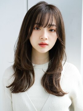 レノラ 本町(LENORA) レイヤーカットレイヤーロングヌーディベージュアースカラー