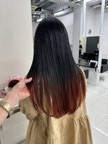 アライブ ハラジュク(ALIVE harajuku)&nbsp;グラデーションカラーバレイヤージュインナーカラー　ryota