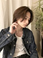 ノラキチジョウジ(NORA KICHIJOJI)&nbsp;ビジネスアップバングショートカットセンターパートミディアム