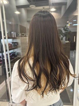 ラック 鎌倉店 (LUCK) イエローベージュインナーカラー