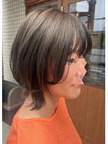 エイト 熊谷店(EIGHT)&nbsp;フェイスフレーミング（ブラック）×ウルフ