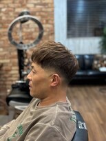 ライズヘアー(RISE HAIR)&nbsp;テーパーフェード＋ハイライト