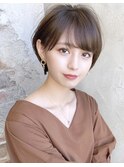 みねスタイル♪ 似合わせ ショート ボブ 30代 40代 小顔 新宿