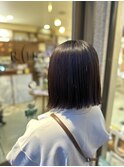 切りっぱなしボブ