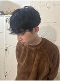 ニュアンスパーマ　メンズ　マッシュパーマ【末友】