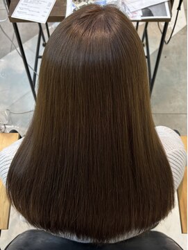 ゼスト パーク(ZEST PARK) 透明感カラー　酸性ストレート　髪質改善　ブラウン　吉祥寺