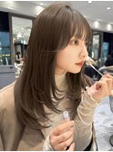 ショート ボブ インナー 艶髪 韓国風 レイヤーカット 前髪カット