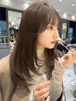 ロンド ジュルード 名古屋(Lond jeloud)&nbsp;ショート ボブ インナー 艶髪 韓国風 レイヤーカット 前髪カット